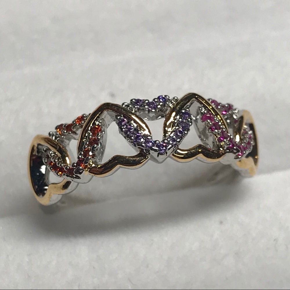 Size 8.5, Heart Ring